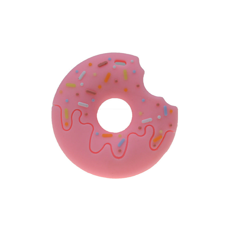 Silicone Biscuit & Donut Teether | Baby Chew Toy