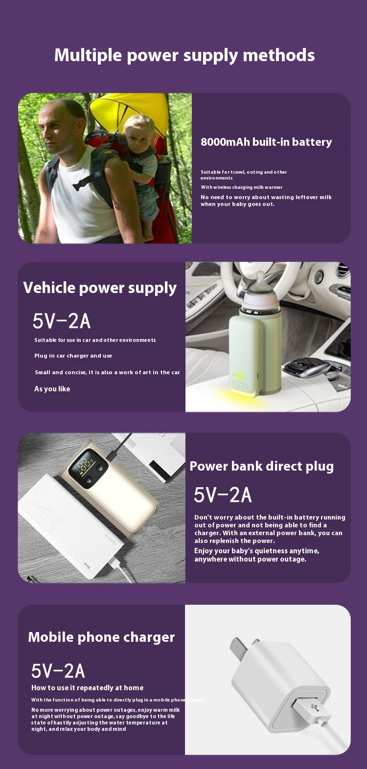 Baby Bottle Insulation Cover – Constant Temperature Milk Warmer