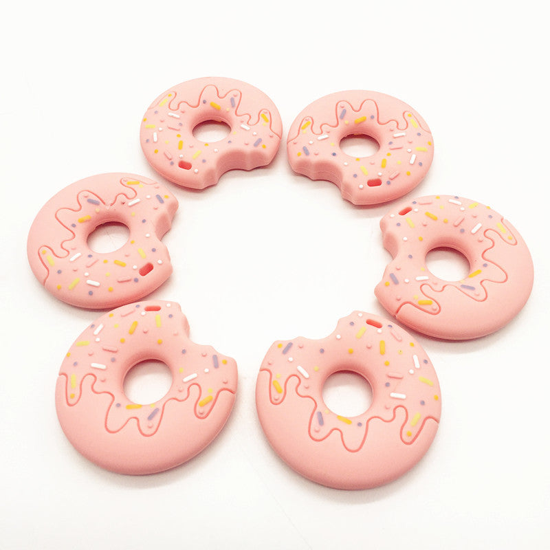Silicone Biscuit & Donut Teether | Baby Chew Toy