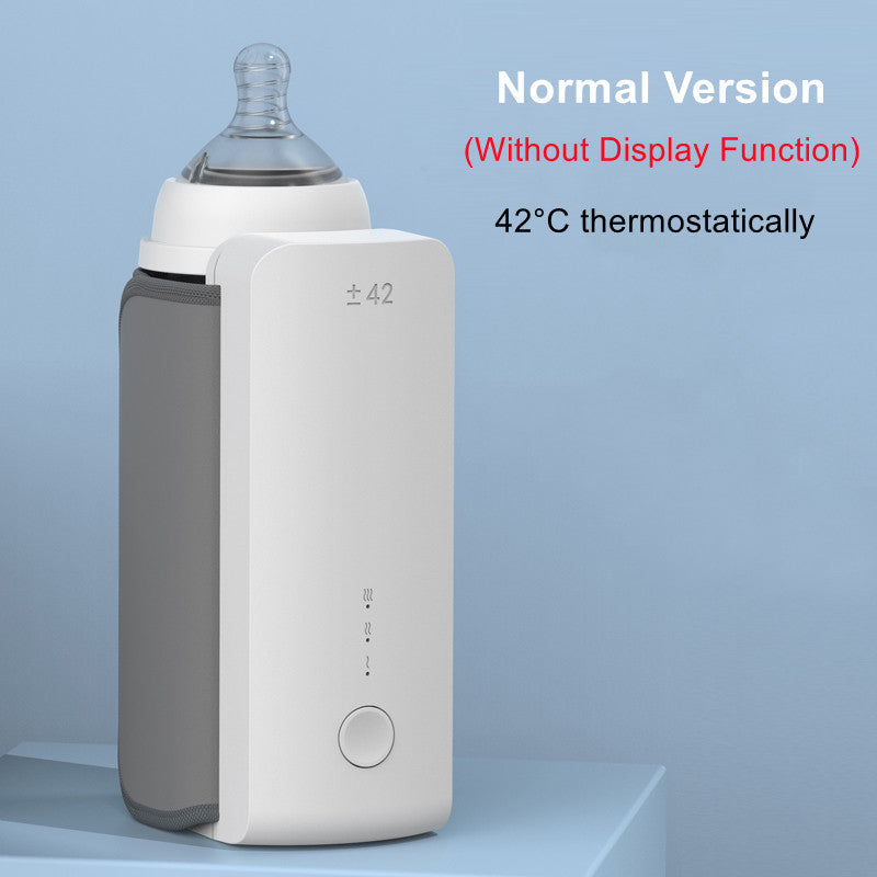 Baby Bottle Warmer Portable – USB Rechargeable Constant Heat