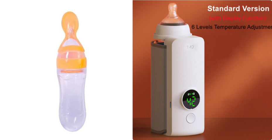 Baby Bottle Warmer Portable – USB Rechargeable Constant Heat
